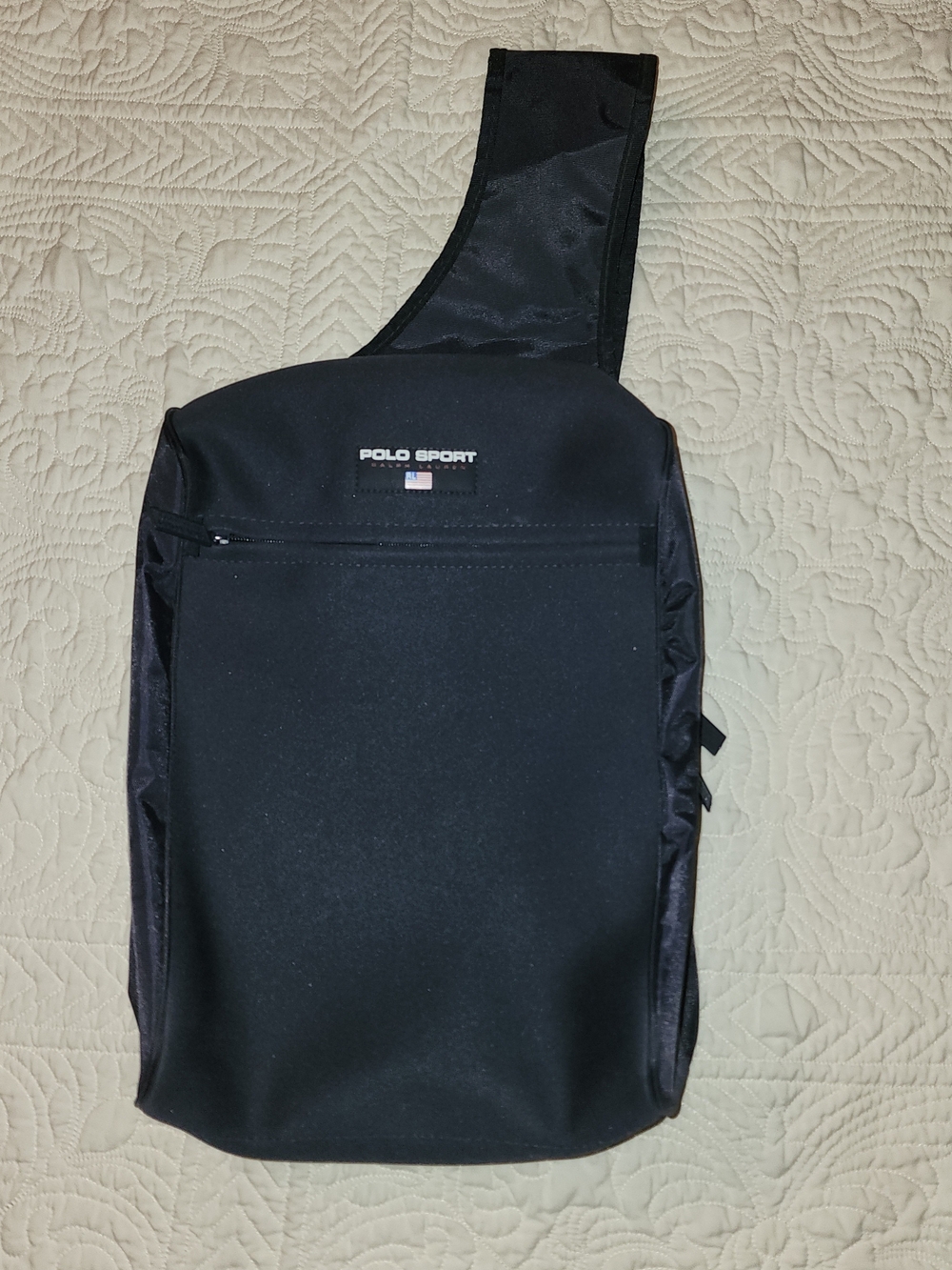Vintage 90's Polo Sport Crossbody Backpack Adjustable Sling Pouch Ralph Lauren